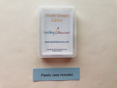 Level 2 Short Vowel Game in plastic case