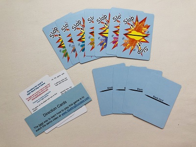 blue slap cards and blue blank cards for level 4 sigh word slap it game for barton system